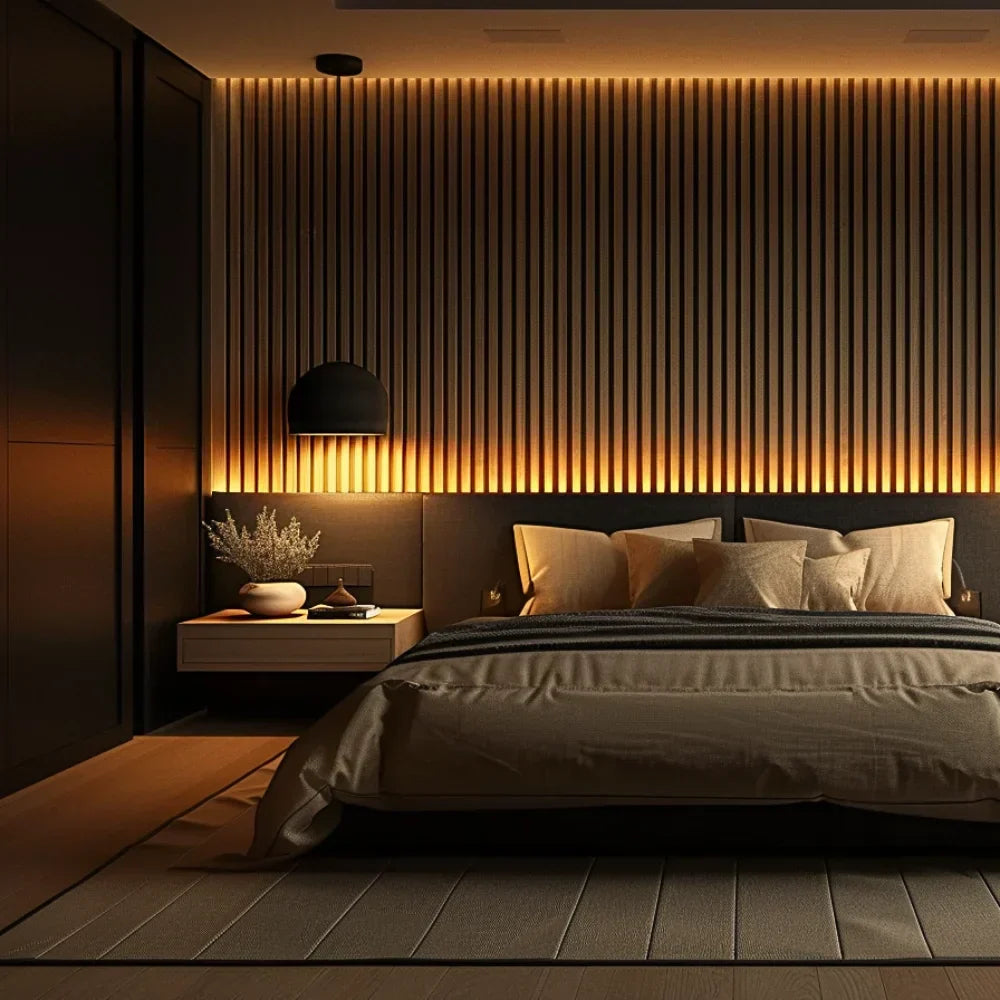 Premium-Holzflexpaneel – Verwandeln Sie Ihren Raum in wenigen Minuten (2,7 m × 1,10 m)